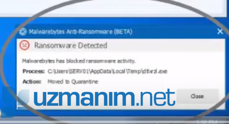 Malwarebytes Anti-Ransomware fidye virüsü engelleme