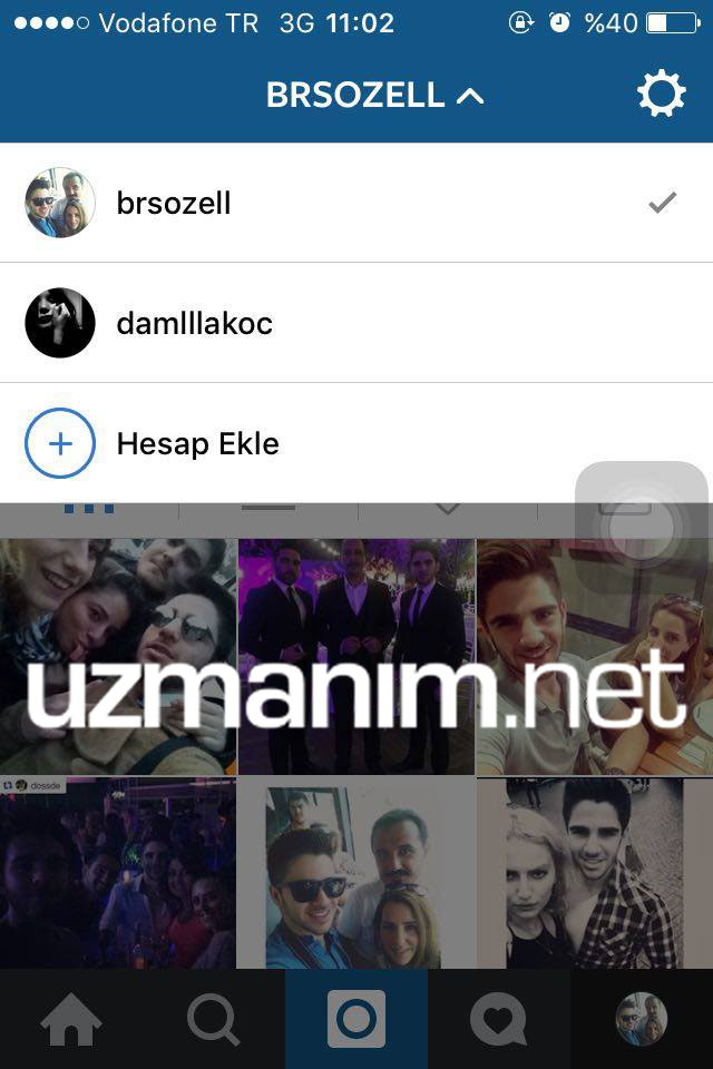 Instagram çoklu hesap özelliği