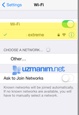 iPhone'da DNS nasıl değiştirilir? bağlı olunan wi-fi