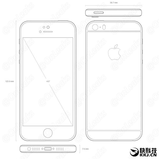 iPhone 5SE Tasarımı